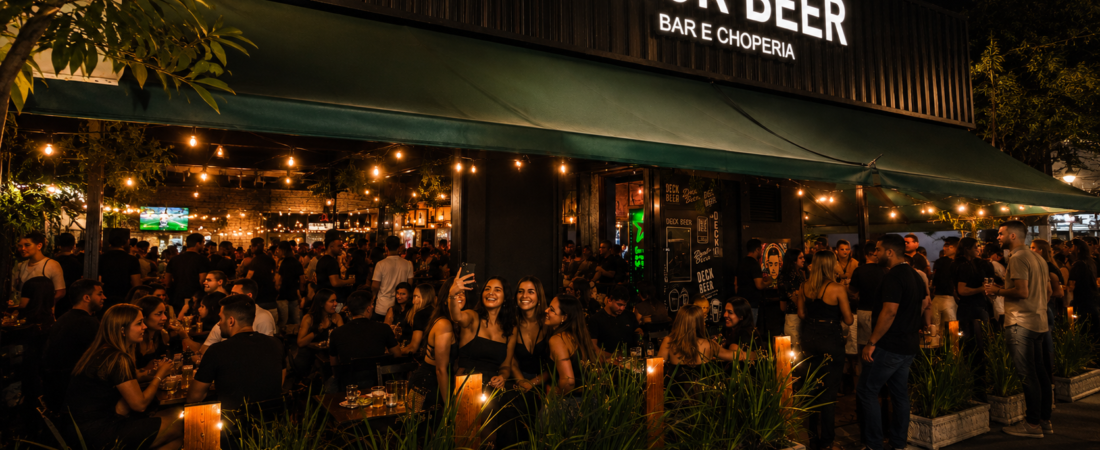 Deck Beer inaugura em Rio Preto com chopp Brahma, petiscos exclusivos e música ao vivo