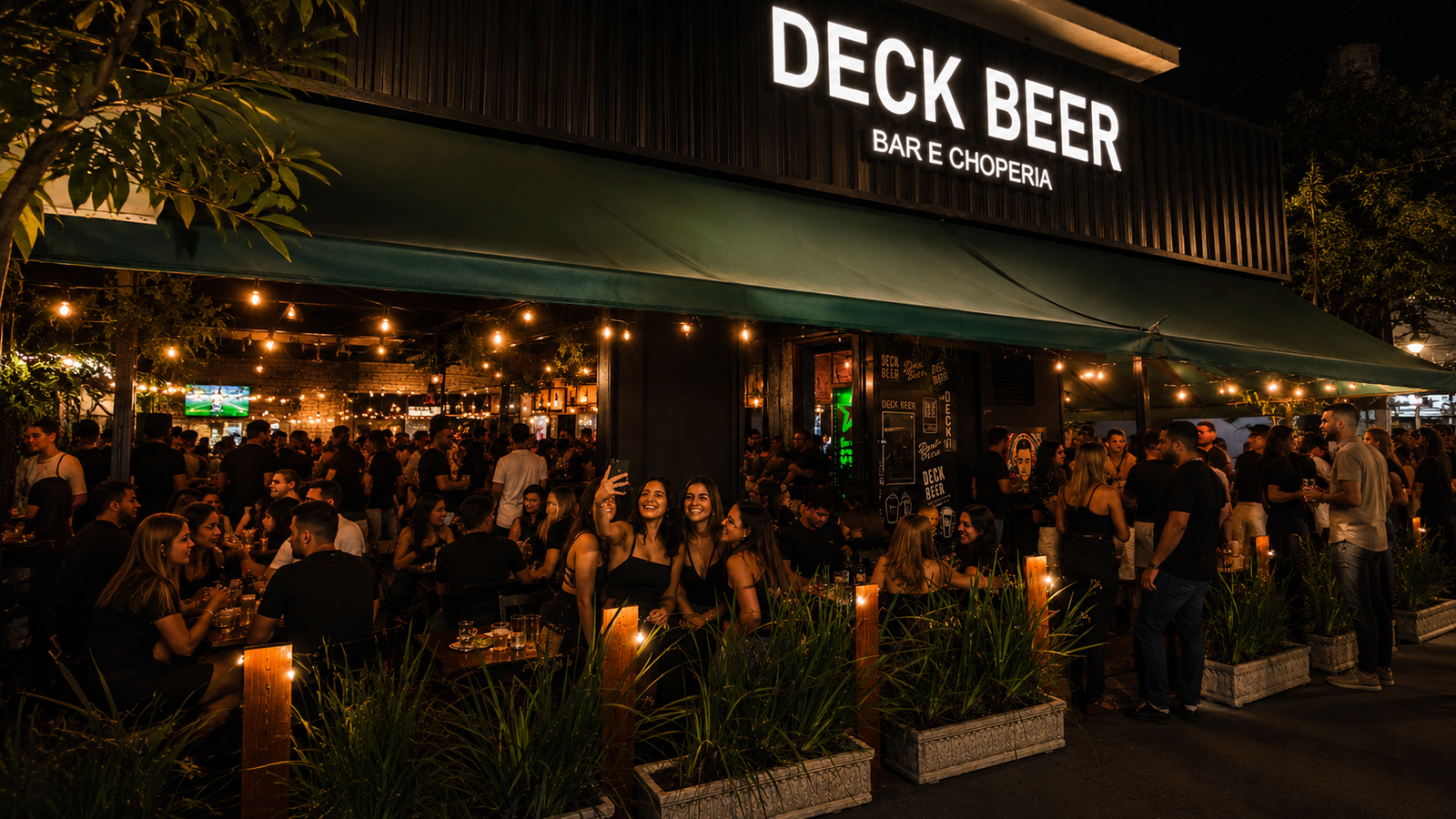 Deck Beer inaugura em Rio Preto com chopp Brahma, petiscos exclusivos e música ao vivo
