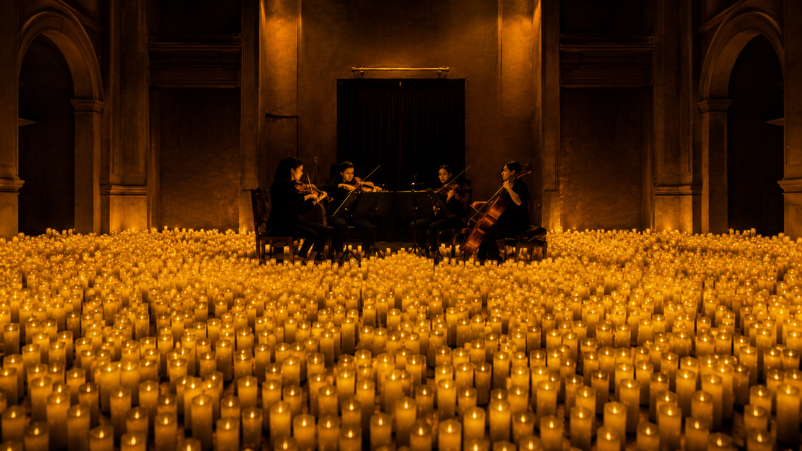 Candlelight apresenta As Quatro Estações de Vivaldi em Rio Preto