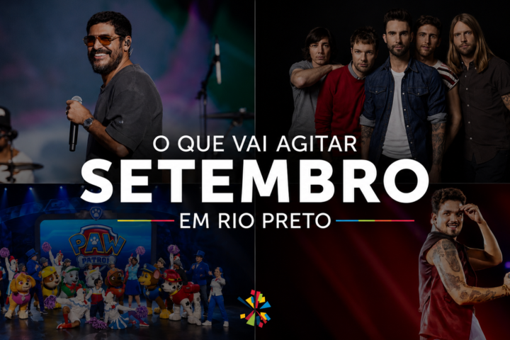 Agenda de setembro reúne 13 eventos em Rio Preto