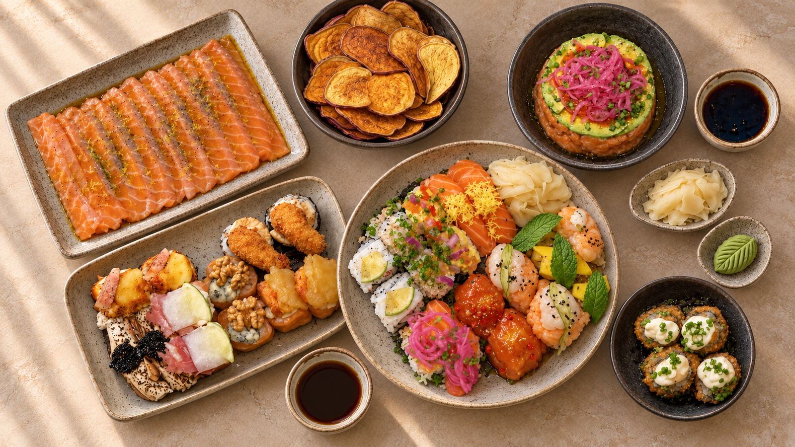 Fusion Gohan leva sushi autoral ao delivery de Rio Preto