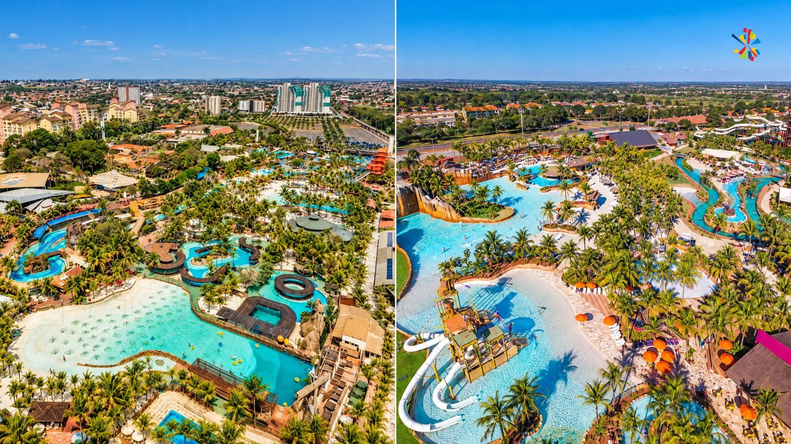 Thermas ou Hot Beach? Compare os parques aquáticos de Olímpia